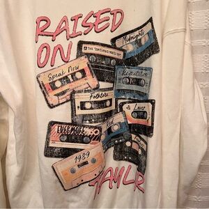 Taylor Swift thin sweatshirt. New with tags